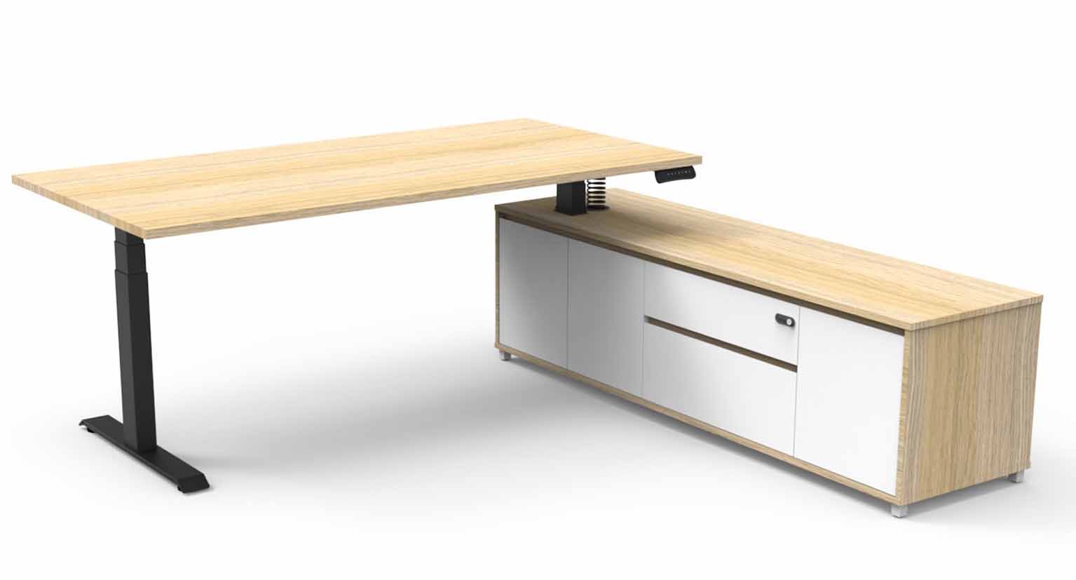 Boost+ Height Adjustable Executive Desk